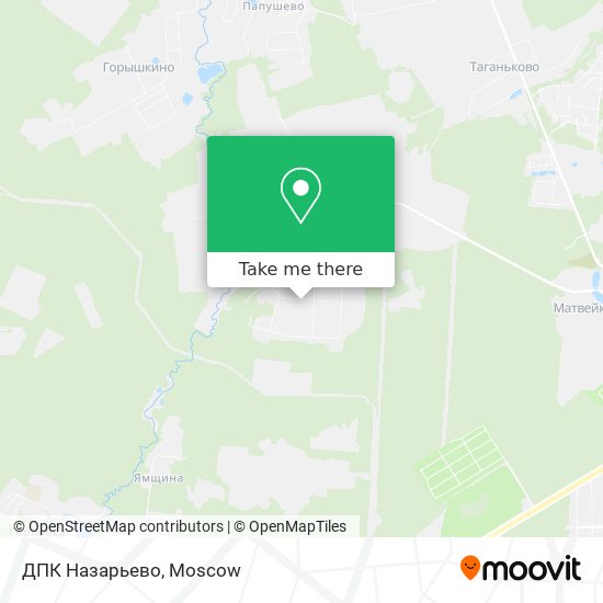 ДПК Назарьево map