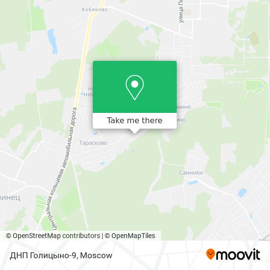 ДНП Голицыно-9 map