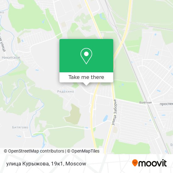 улица Курыжова, 19к1 map