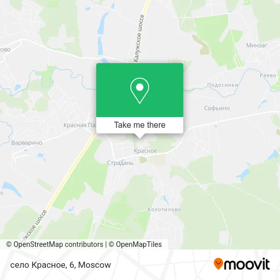 село Красное, 6 map