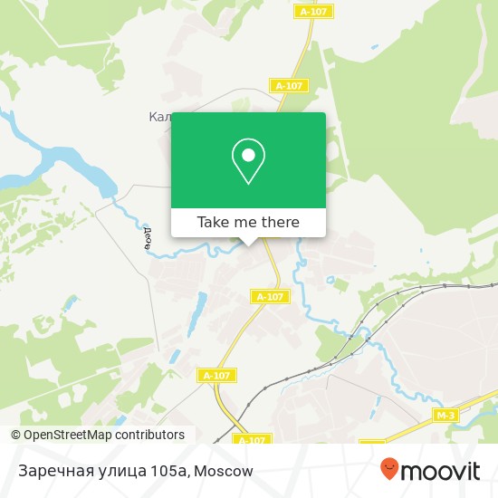 Заречная улица 105а map