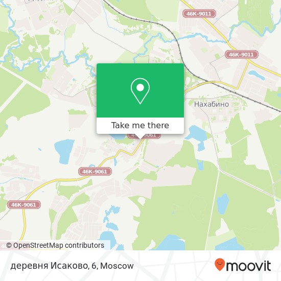 деревня Исаково, 6 map