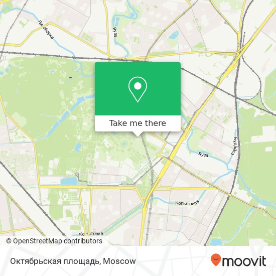 Октябрьская площадь map