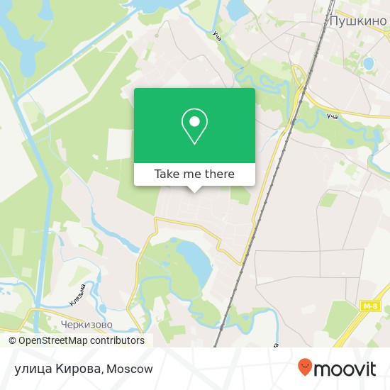 улица Кирова map