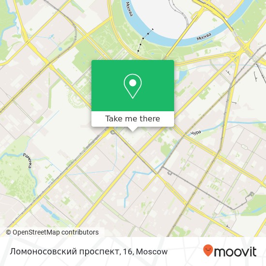 Ломоносовский проспект, 16 map