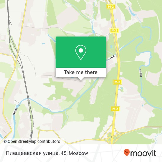 Плещеевская улица, 45 map