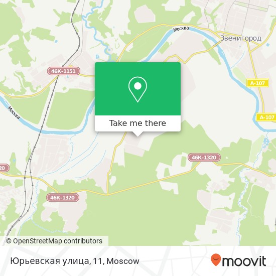 Юрьевская улица, 11 map