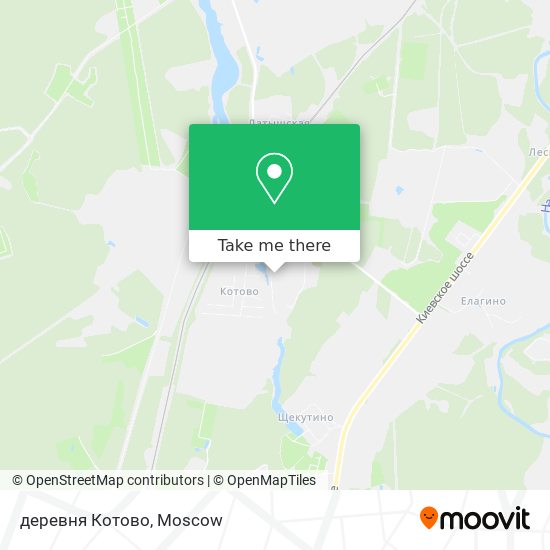 деревня Котово map