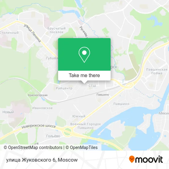улица Жуковского 6 map