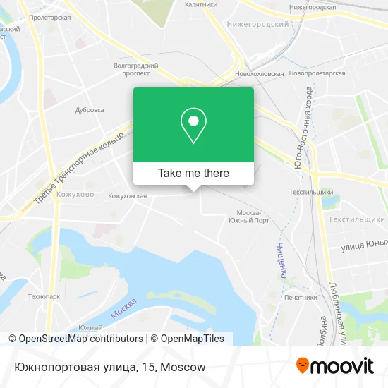 Южнопортовая улица, 15 map
