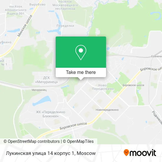 Лукинская улица 14 корпус 1 map