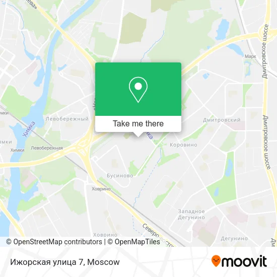 Ижорская улица 7 map