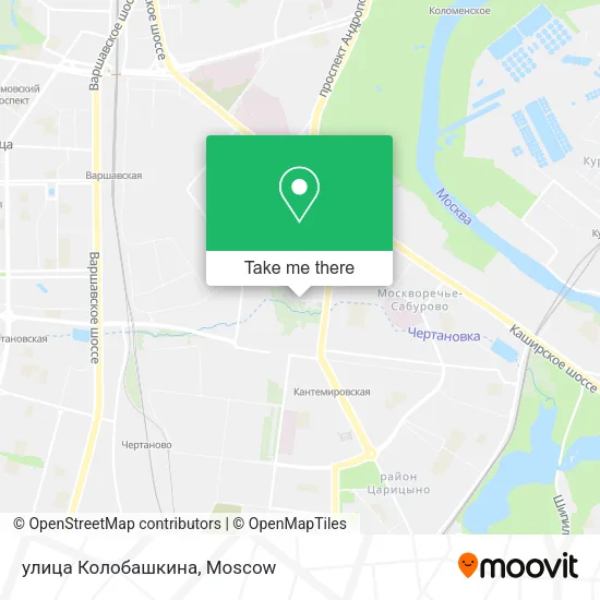 улица Колобашкина map