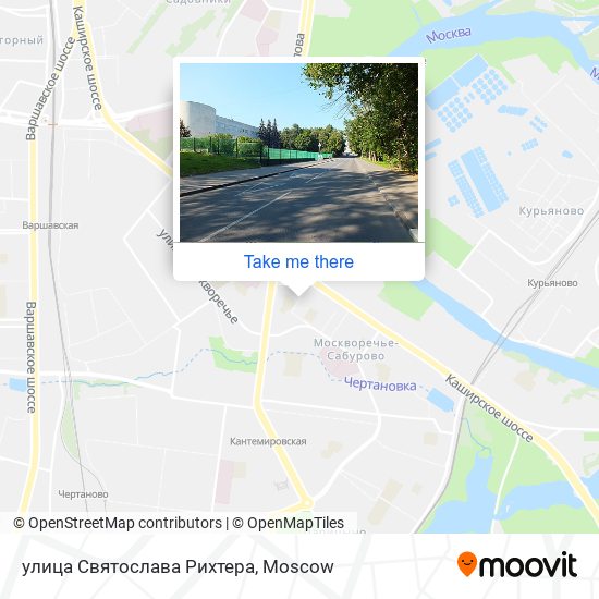 улица Святослава Рихтера map