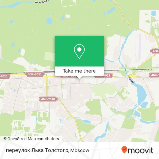 переулок Льва Толстого map