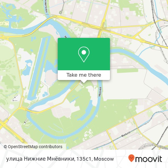 улица Нижние Мнёвники, 135с1 map