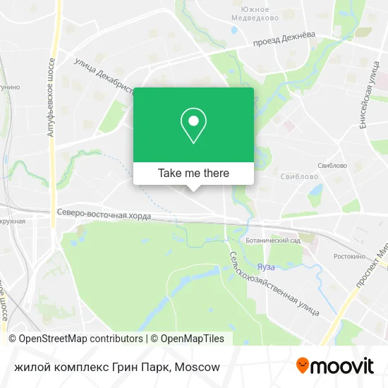 жилой комплекс Грин Парк map