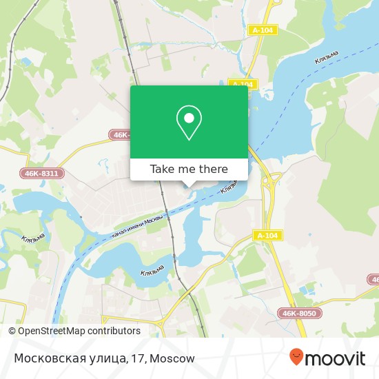 Московская улица, 17 map