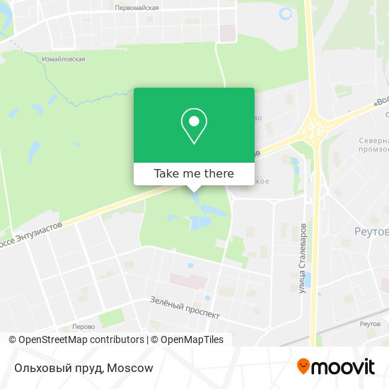Ольховый пруд map