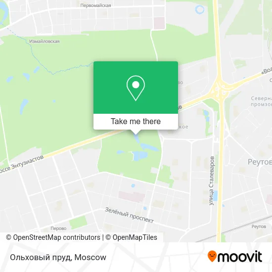 Ольховый пруд map