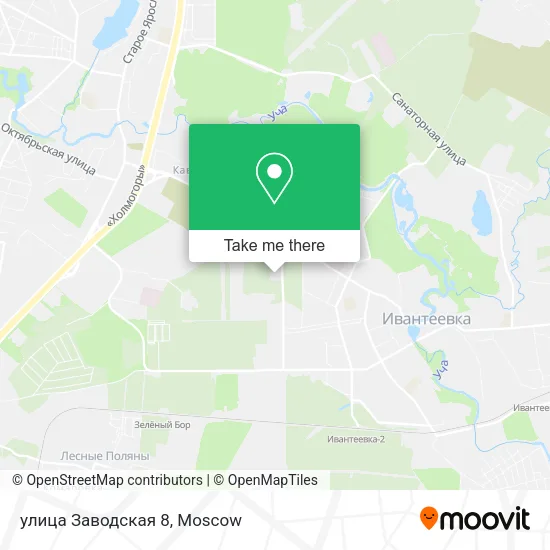 улица Заводская 8 map
