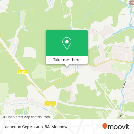 деревня Сертякино, 5А map