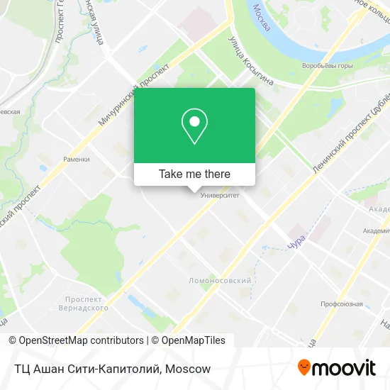 ТЦ Ашан Сити-Капитолий map