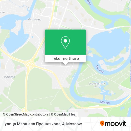 улица Маршала Прошлякова, 4 map