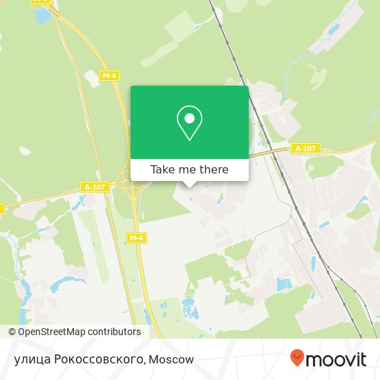 улица Рокоссовского map