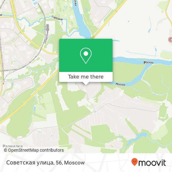 Советская улица, 56 map