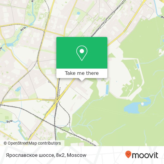Ярославское шоссе, 8к2 map