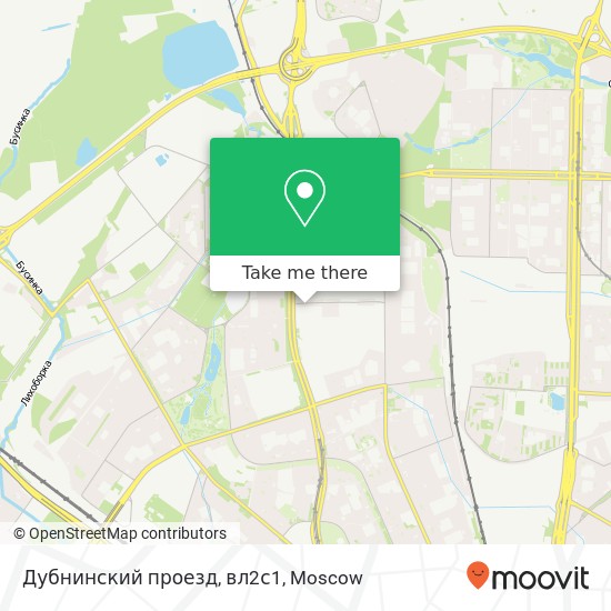 Дубнинский проезд, вл2с1 map