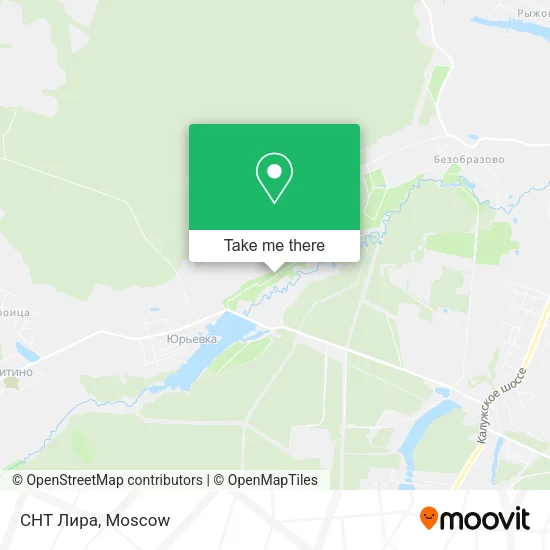 СНТ Лира map