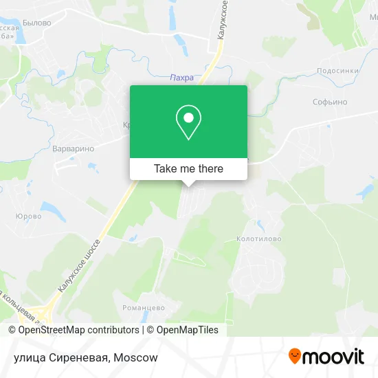 улица Сиреневая map