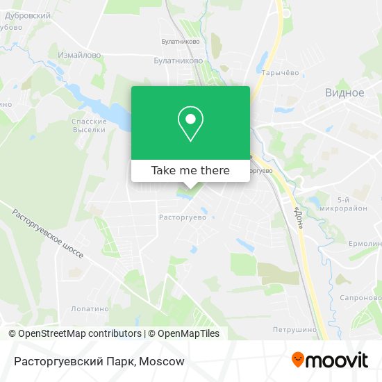 Расторгуевский Парк map