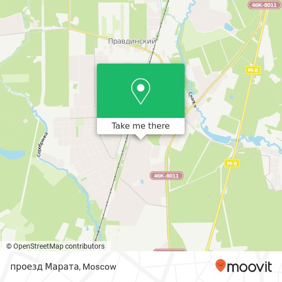 проезд Марата map