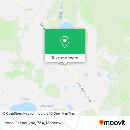 село Озерецкое, 76А map