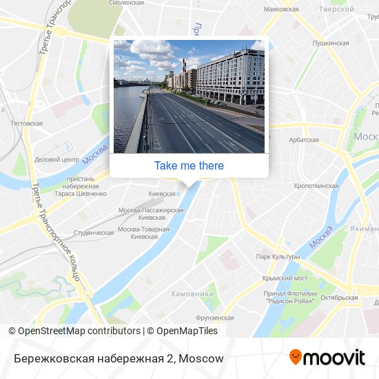 Бережковская набережная 2 map