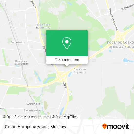 Старо-Нагорная улица map