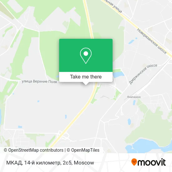 МКАД, 14-й километр, 2с5 map