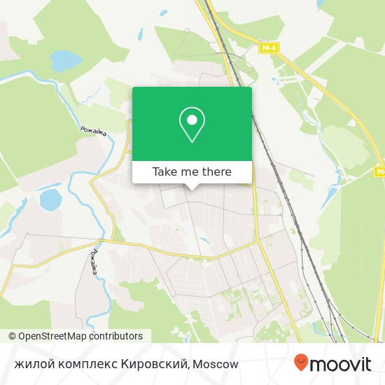 жилой комплекс Кировский map