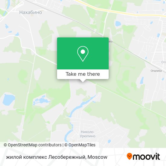 жилой комплекс Лесобережный map