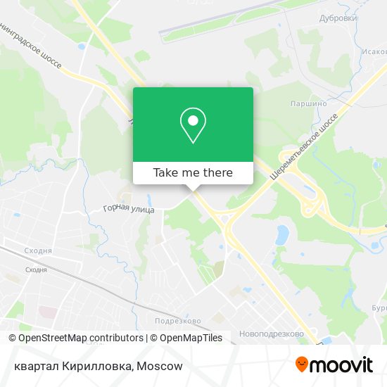 квартал Кирилловка map