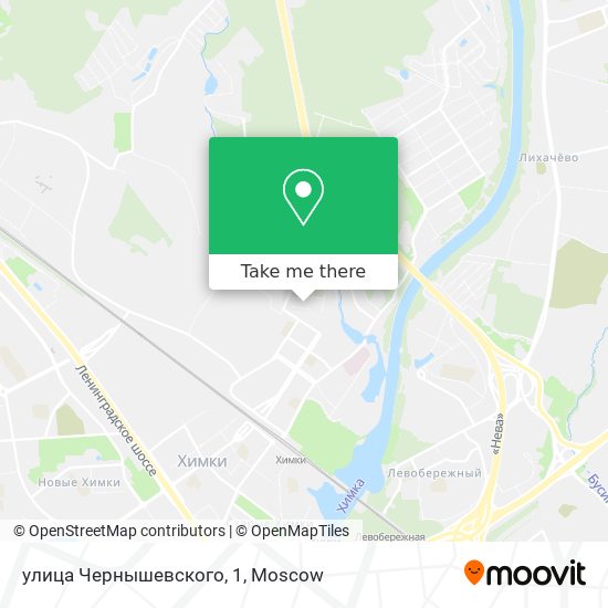 улица Чернышевского, 1 map