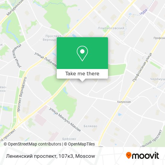 Ленинский проспект, 107к3 map