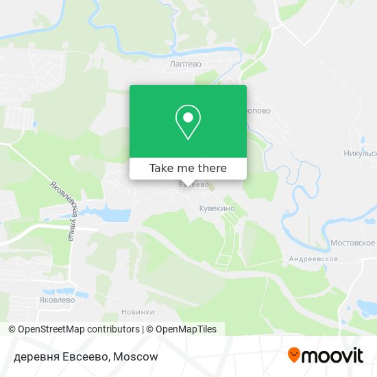 деревня Евсеево map
