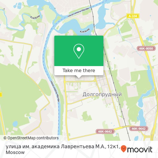 улица им. академика Лаврентьева М.А., 12к1 map