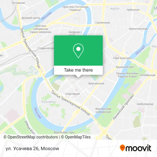 ул. Усачева 26 map