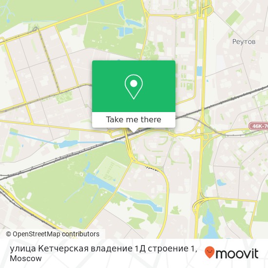 улица Кетчерская владение 1Д строение 1 map