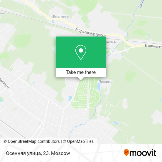 Осенняя улица, 23 map